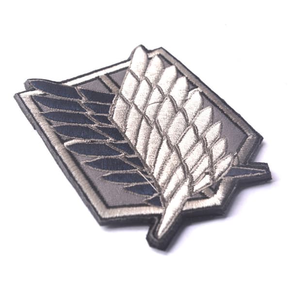Attack On Titan Survey Corps Symbol Patch Anime Cosplay Patch Broderi Arm Badge C