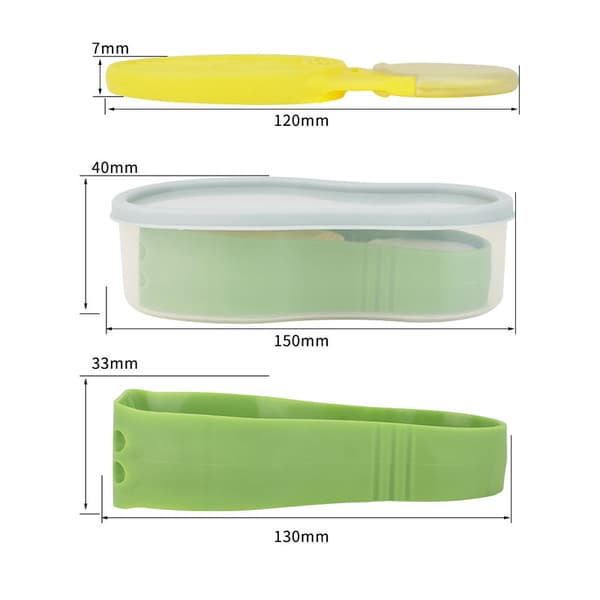 Avocado Tools Set 3-I-1 Avocado Core Remover Förvaringslåda Ta bort Pit Safety Köksförråd 3pcs