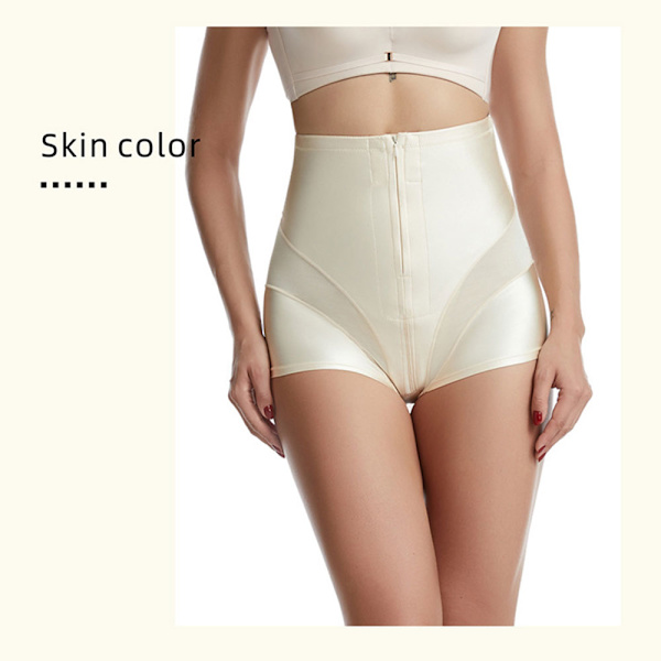 Kvinnor Shapewear High Waist Postpartum Slips Magekontroll Kompressionstrosor Black M