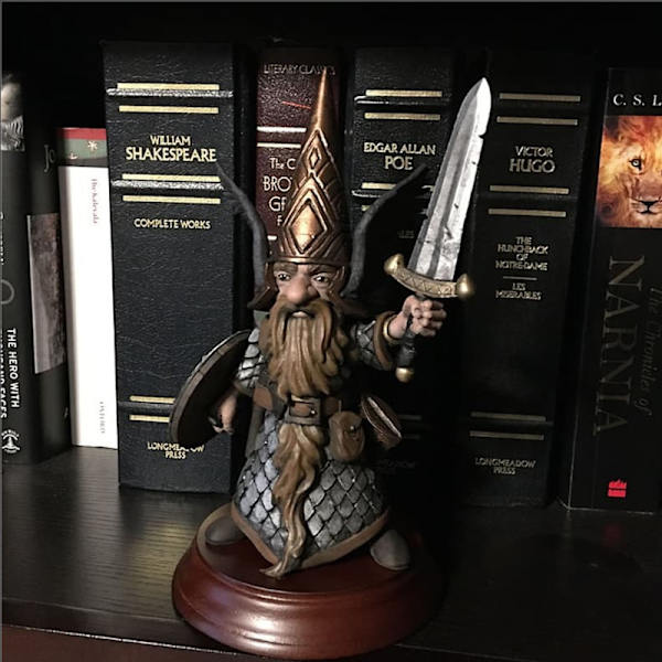 1/4 st Harts Gnome Guard Ornament Dvärg Gnome Staty Utomhus Gnome Figuriner Trädgård Trädgårdsdekor 4PCS