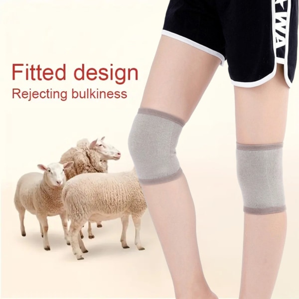 Hela säsongen Moxa Knee Kneelet Multifunktionsvärmande knäskydd för hemmet Skin M