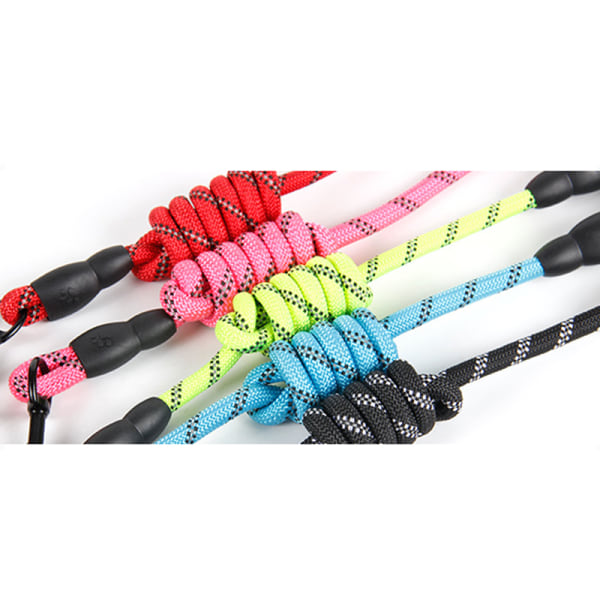 Handsfree husdjurskoppel för promenader löpning Reflekterande justerbart nylon midjebälte hundträning dragrep Red 1.2cm