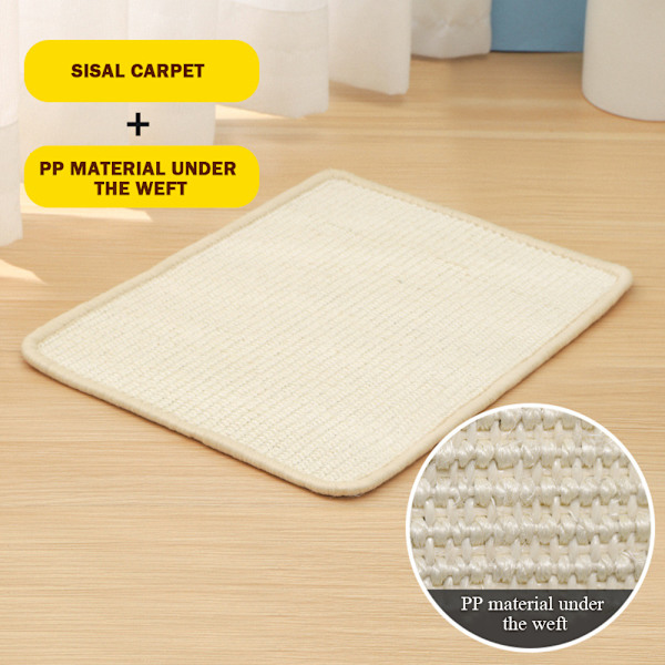 Rectangle Cat Scratching Board Skrapsäker skyddssoffa för liten medelstor katt Primary 30X40cm
