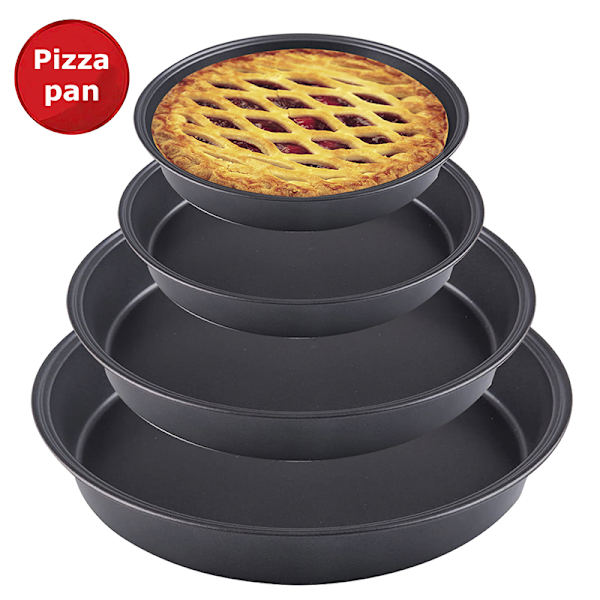 6/7/8/9 tum non-stick pizzapanna ugn Bakplåtar Tårtform Mikrovågsugn Form Tallrik Köksredskap 9inches