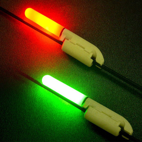 Nattfiske Spö Ljus Bärbar Klämma Typ Fisk Attraktion Lång Gjutning Havsspö Fiske Elektronisk Stick Green 322-Small