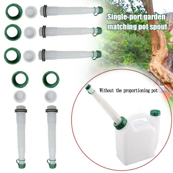 5 uppsättningar av gasburk cap Kit Ersättningsdelar för industripip 5 Sets