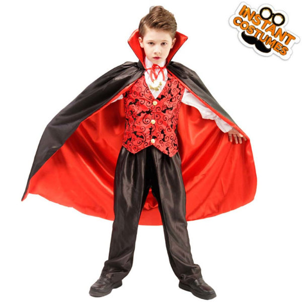 Halloween Vampyr Cosplay Kostym för Pojkar Tema Fest Scenframträdande Kläder EE190 M