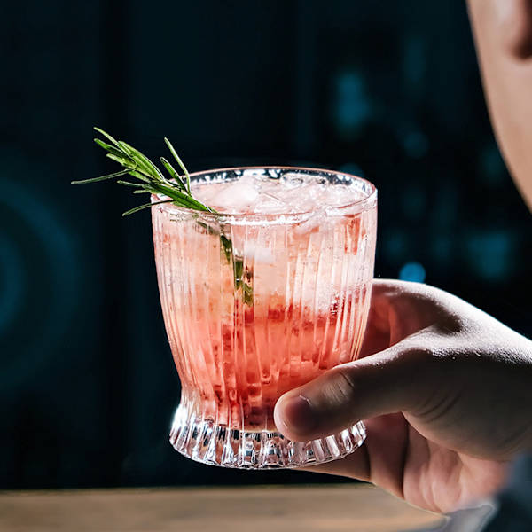 Transparent Creative Cocktail Glas Hemmabar Fest Återanvändbar drickskopp Vin Juice Öl Dryckesglas