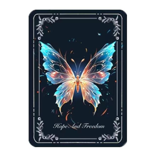 Dynamics 3D Fladdrande Fjärilar Tarot Rolig Nyhet Flygande Fjärilar Gratulationskort För Högtidsfestival Black