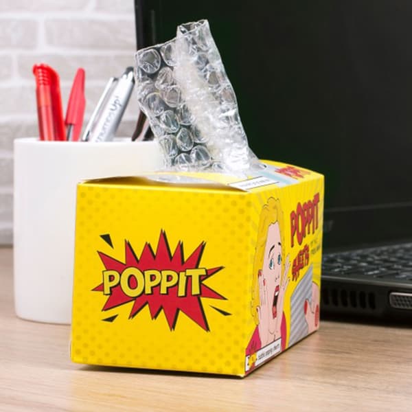 Office Bubbelpåse Papper Fallsäker dämpning Omslagspapperslåda för expressleverans Hl013