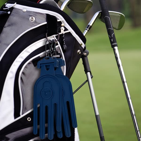 2st/1 par multifunktionshandskhållare, golfhandske torkställningshandskar Shaper Stretcher White