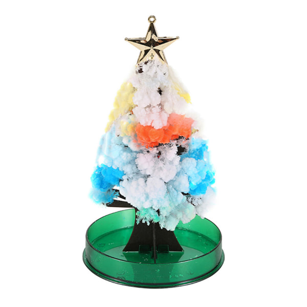Magics Christmas Tree DIY Kit för Xmas Lätt att använda fester Leksaker för barn Vuxna Multicolour