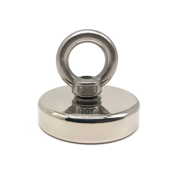 Magnetisk krok Stark Absorptionsmagneter För Fiske Lyft Hängande Apportering Suction 62kg