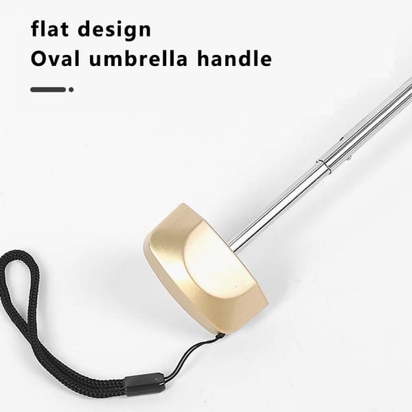 Five Fold Pocket Paraplyer Bärbara solskyddsparaplyer för utomhusbruk Navy Blue