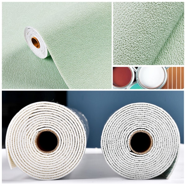 3D Diatomite Mönster Tapet Bakgrund Väggdekoration För sovrum Hem Beige Gray