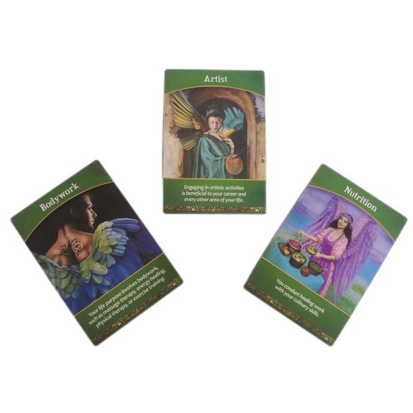 IC 12*8CM Livets Formål Oracle Card Tarot Party Brettspill Skjebne Div