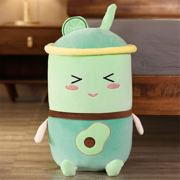 IC Fylld Boba Tea Plysch Kudde, Söt Bubble Tea Plysch