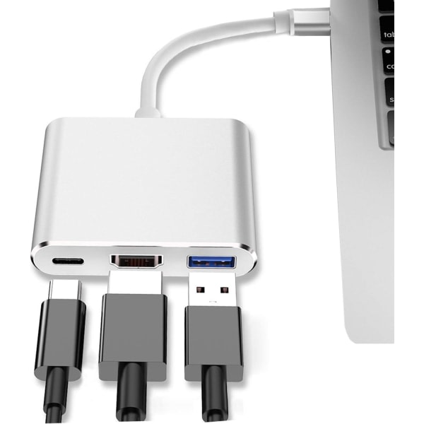 IC USB C til HDMI Multiport Adapter USB 3.1 HDMI 4K Video