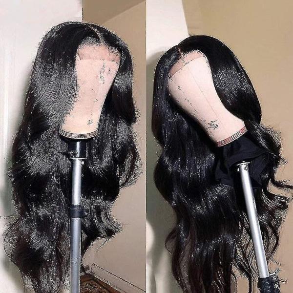 IC Body Wave Lace Front Peruk Människohår Pre-pull Bleach Knot