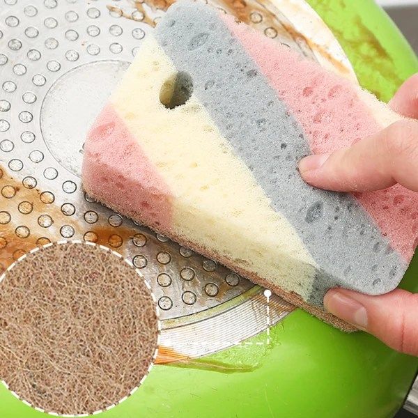 IC 10-pakkia keittiösieniä, kaksisivuinen pesusieni
