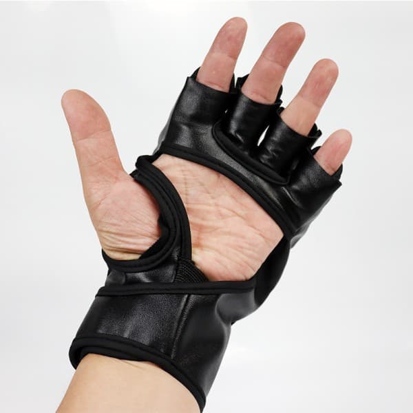 IC Grappling Sparring Kickboxing Mixed Martial Arts Muay Thai Pro Training Boxing Punching Bag Training Half Finger Adjustable