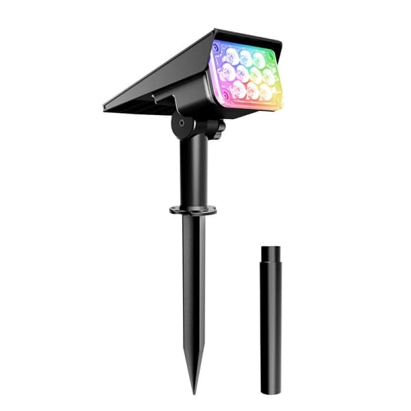 IC IP65 Vanntett Solcellelys Justerbar Solar Spotlight