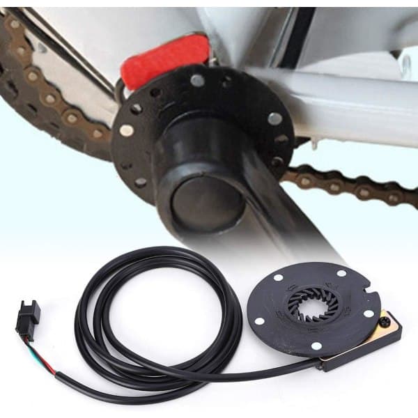 IC Pedalsensor, elektrisk sykkelpedal 5 magneter assistentsensor hastighetssensor sykkel