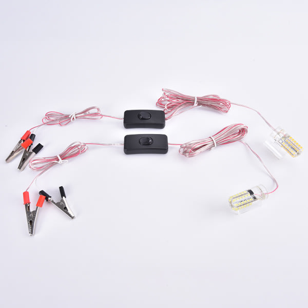 IC 12V 48 LED-lampor Under vatten nattljus lockar fiskfiske LED La A