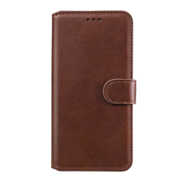 IC Samsung Galaxy A32 5G - Klassisk Læder Etui - Brun Brun Brun