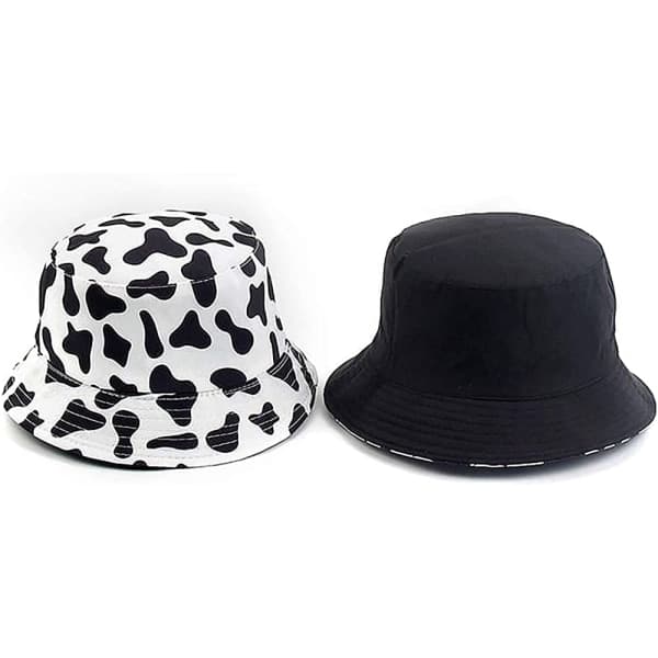 IC Sød Bucket Hat Strand Fisker Hatte til Kvinder, Vendbare Dobbeltsidet Bær