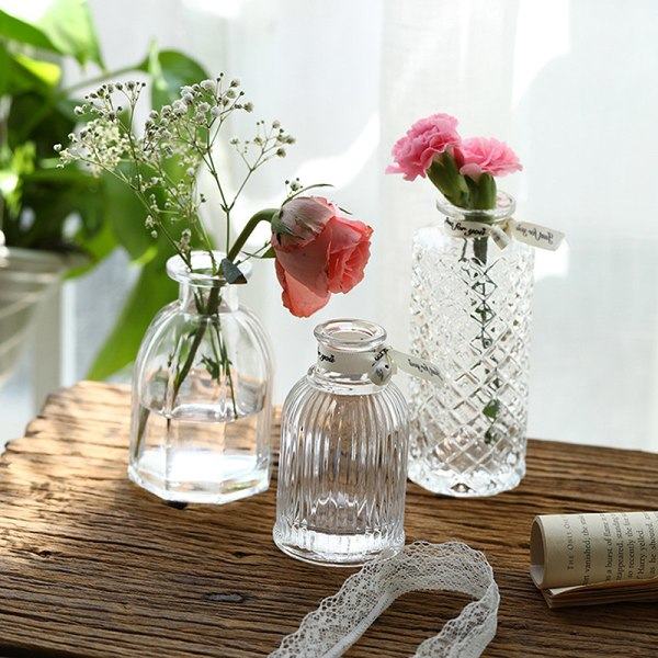 IC Nordic Vase Bryllupsdekoration Midtpunkt Bordsdekorationer Transparent 1