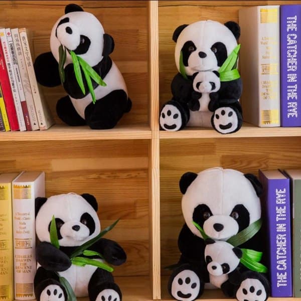 IC Plysch Panda Pehmolelu Lahja Nuken Y