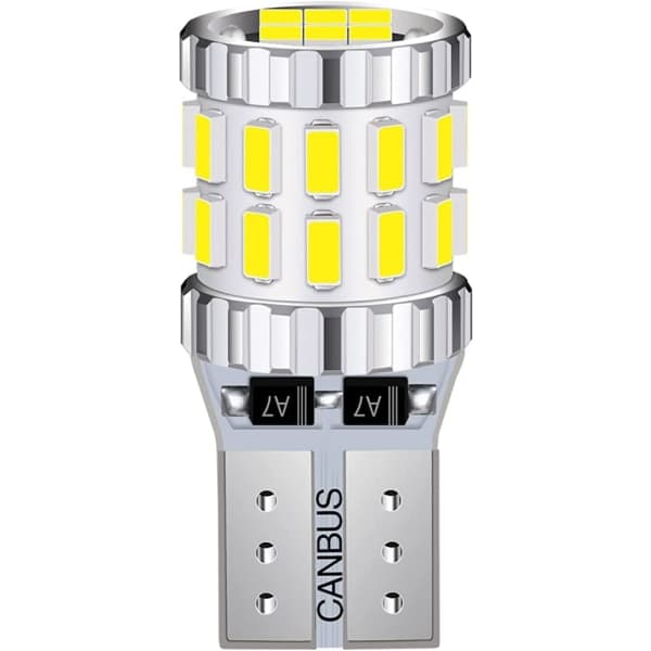 IC T10 W5W auton polttimo, 2 kpl 3W FPC LED