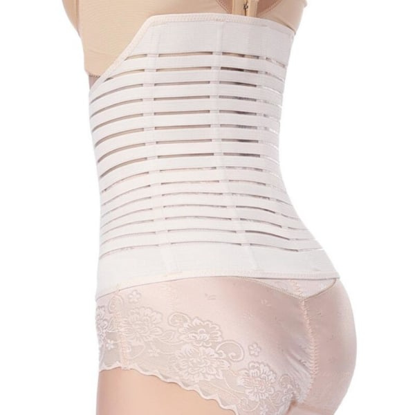 IC Effektiv Magebelte etter Fødsel & Graviditet - Naken Beige one size