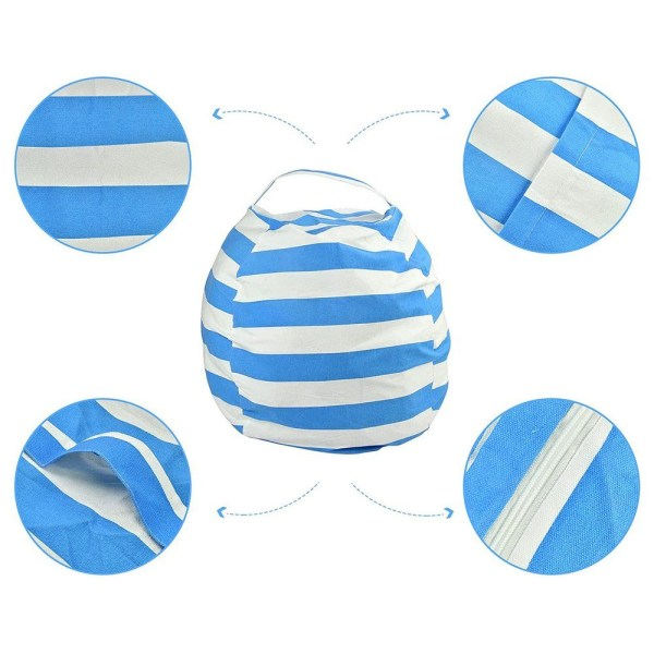 IC Pehmolelupussi, Bean Bag -kansi, Bean Bag -tyyny sininen
