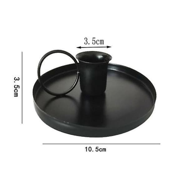 IC 2 stk Retro metall lysestake Lysestake Skrivebordsdekor Hjem Bryllupsdekor