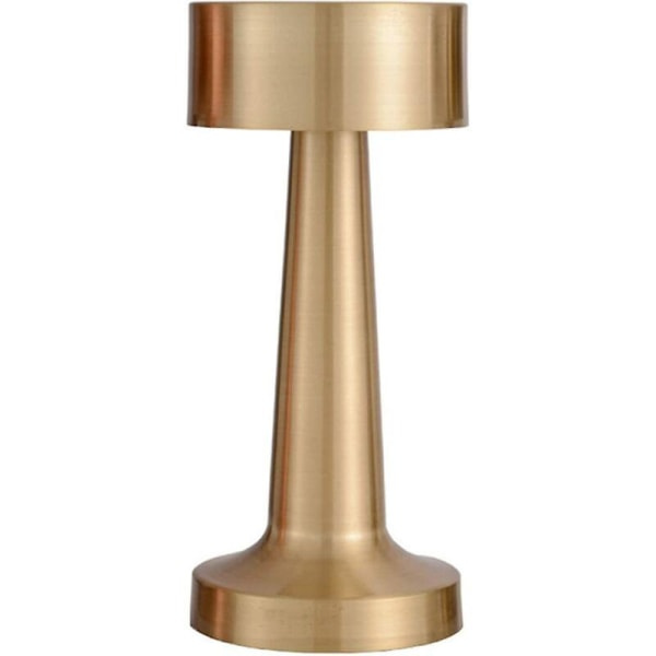 Dæmpbar bordlampe, genopladelige trådløse bordlamper med berøringssensor, 3 niveauer af lysstyrke, 3w LED-natlampe til sengebord, sofabord, Re