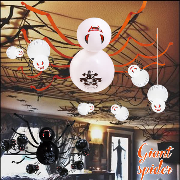 IC Halloween Party dekoration ballonger, spSLINdel Halloween fest dekoration leveranser