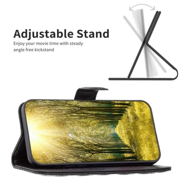 IC Samsung Galaxy S23 Deksel Diamant Tekstur Svart