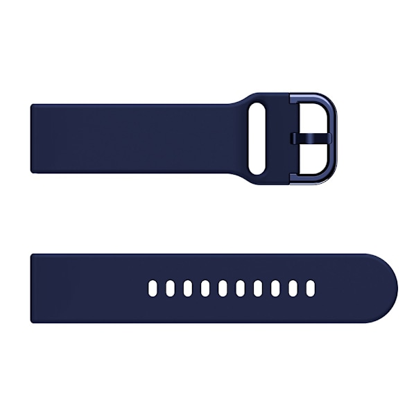 Silikonerem til Smartwatch (20mm) - Mørkeblå 15