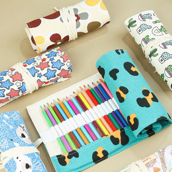 IC 12/36 hull Rulleetui Kawaii Skole Canvas Penn B24Hull