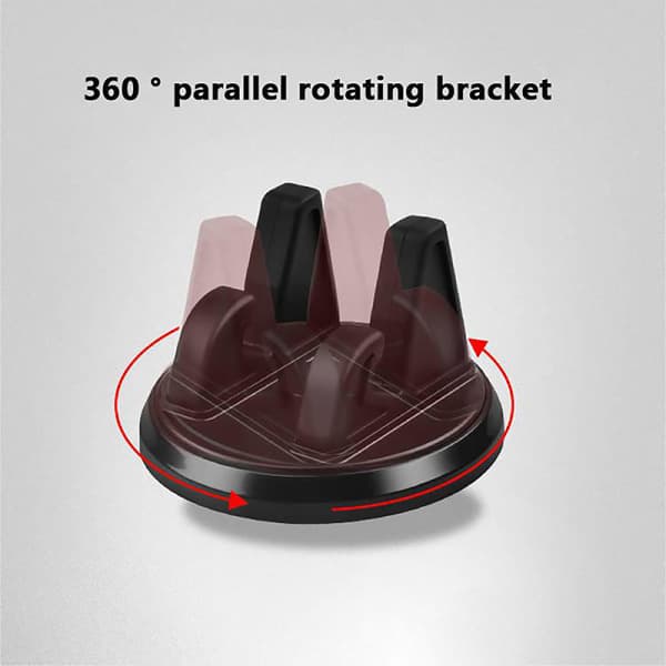 IC Silikon Midtkonsollfeste Universal Telefonholder 360 Grader A6