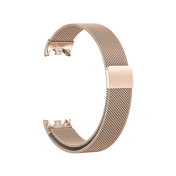 IC Rem til Band 8 Rustfrit stål Flettet Solo Loop Justerbar R Rose Gold