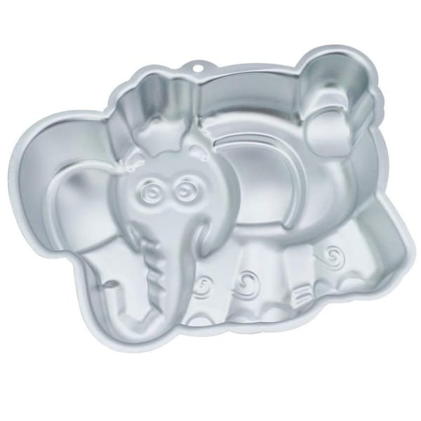 IC 3D Elefant Bageform Aluminium DIY Fødselsdagskageform