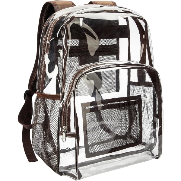 IC Vorspack Clear Backpack Heavy Duty PVC Transparent Ryggsäck