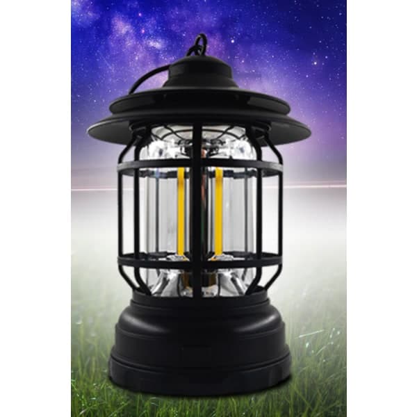 IC Campinglampe, Havebelysningslamper, Udendørslys (sort, genopladelig)GroupM