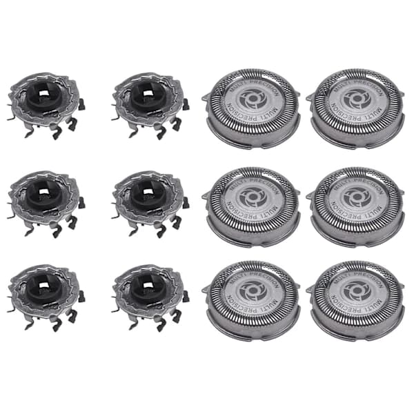 6-pak erstatningshoveder til Series 5000 barbermaskiner, S5000 S5420 S5380 S5351 Multiprecision-blade