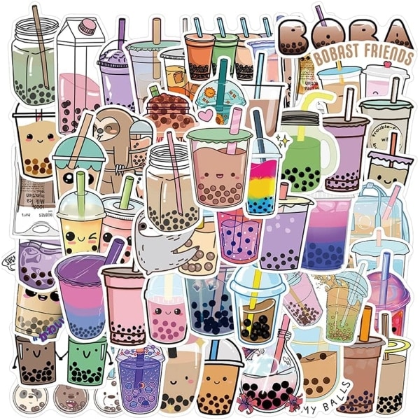 IC 50 stk Søde Drikke Anime Stickers Æstetiske Kawaii Laptop Guitar Bagage Køleskab Telefon Graffiti Sticker Dekal Kid Klassiske Legetøj