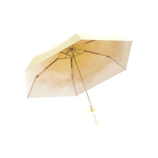 Five-fold 8-bone Macaron Color Gradient Umbrella Sun Protection