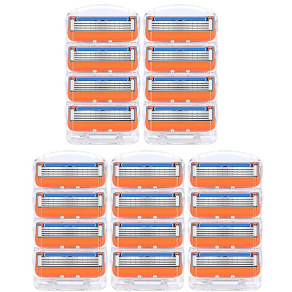 52-pack Herrrakar, Kompatibla Blad - WELLNGS 20 pack
